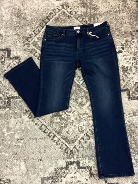 KanCan Dark Blue Straight Leg Jeans KC7455D